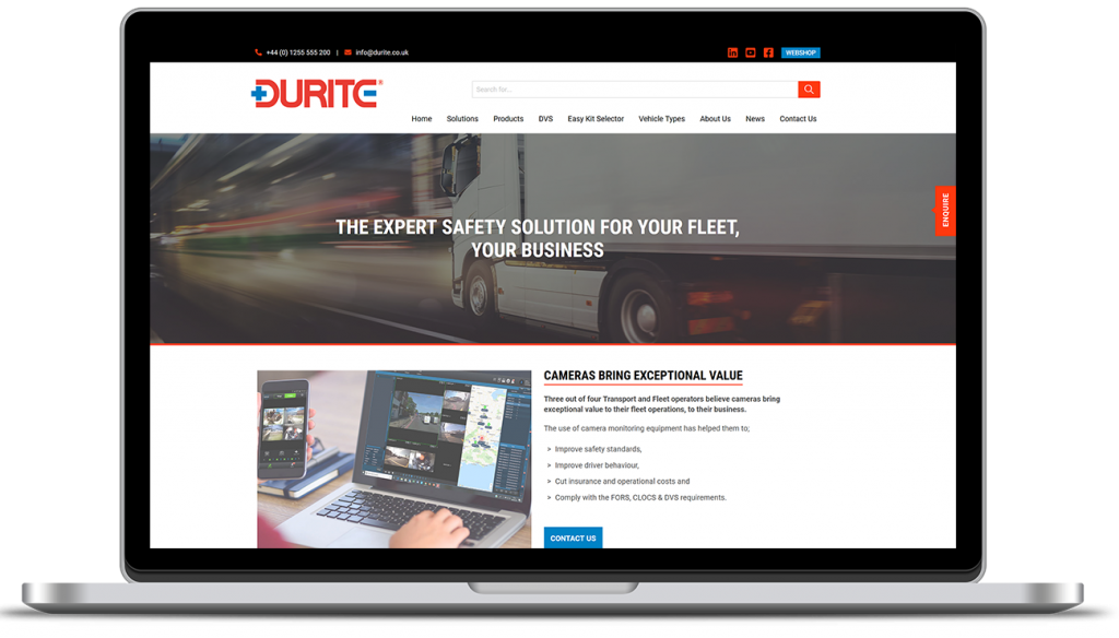 090423 Durite's New Safety Website With Kit Selector